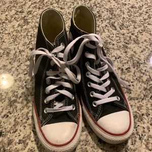 Mid Top Wedge Converse Black 8US